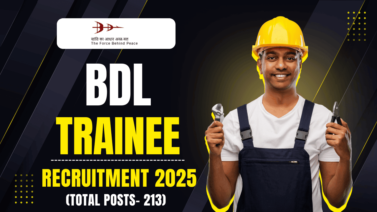 BDL Trainee Recruitment 2025